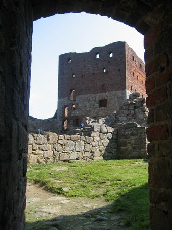 Bornholm Hammerhus von unten