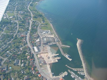 Hafen von oben