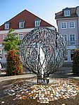 Der Marktplatz mit seinem Springbrunnen